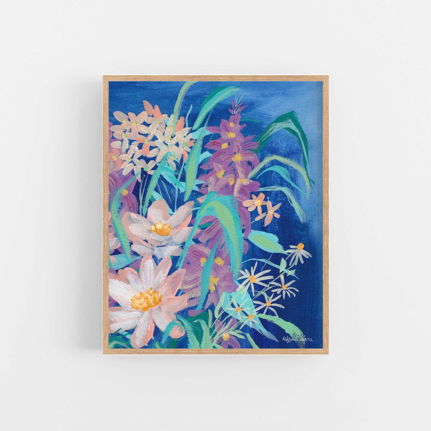 Bold Flower Study Art Print