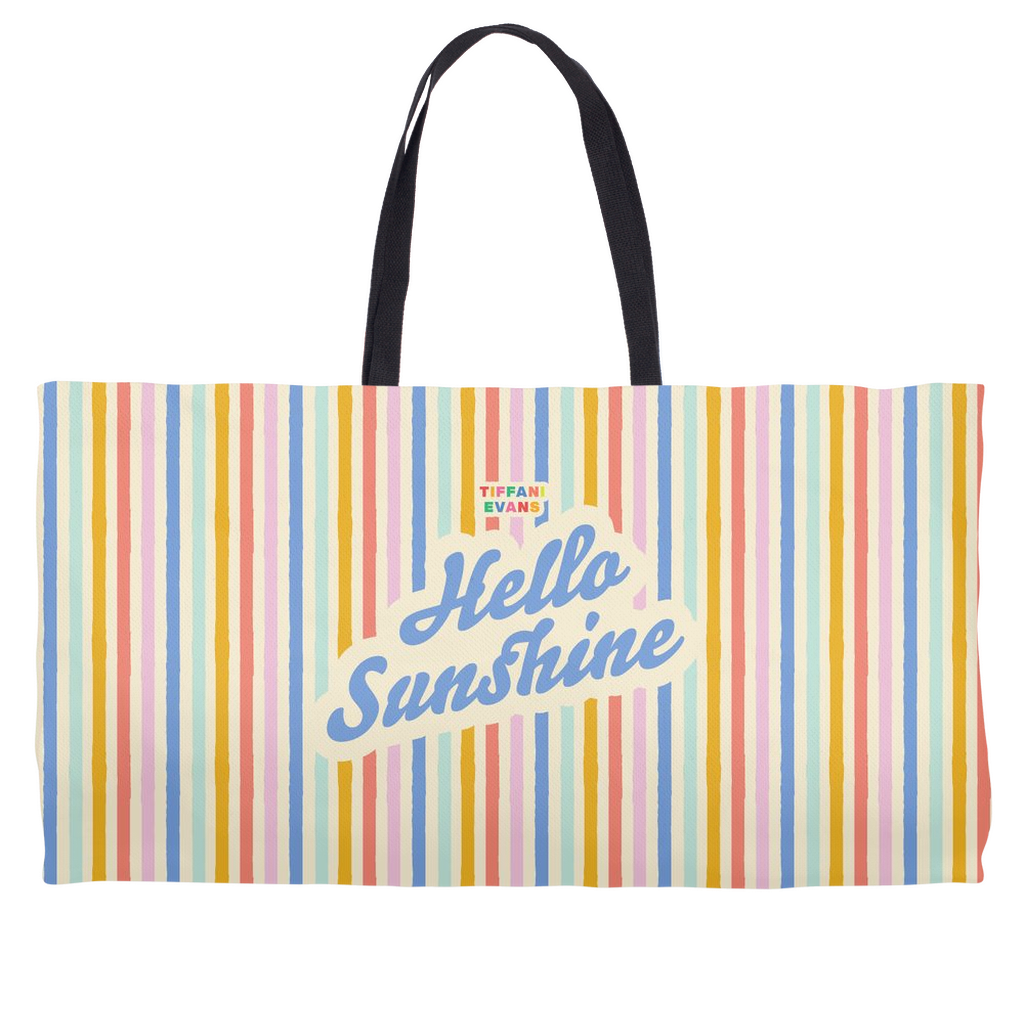 Hello Sunshine Weekender Totes