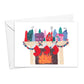 Christmas Mantel Stationery Cards