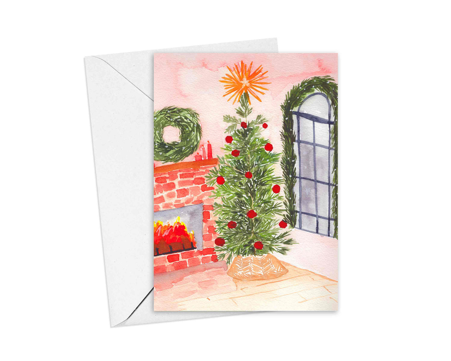 Cozy Christmas Stationery Cards