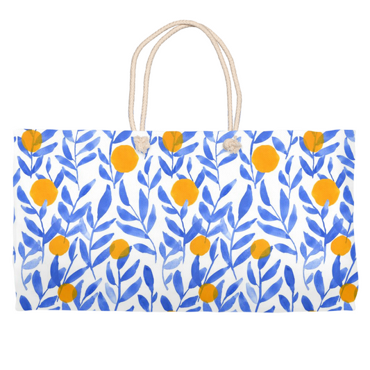 Modern Lemons Weekender Totes