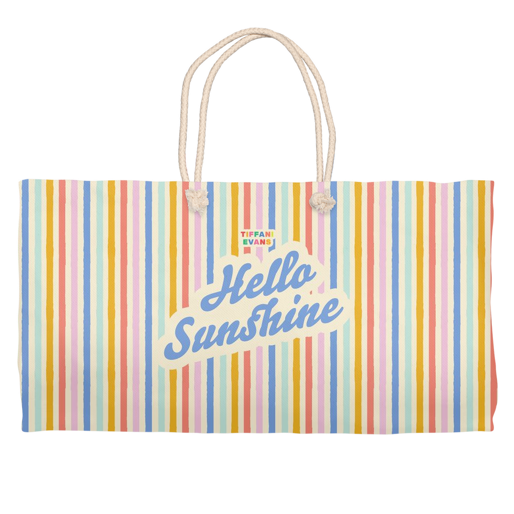 Hello Sunshine Weekender Totes