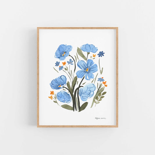 Delightful Blooms Art Print