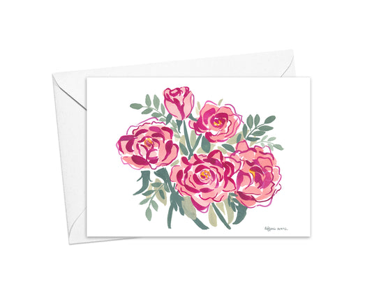 Heirloom Roses Stationery Cards