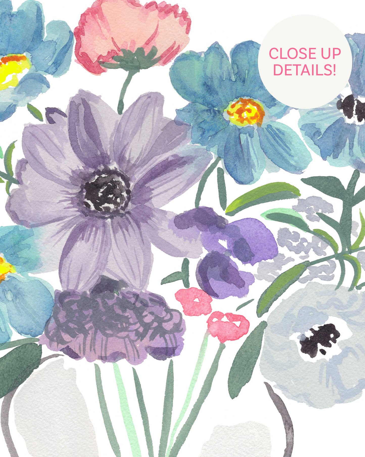 Lovely and Cool Flowers Art Print
