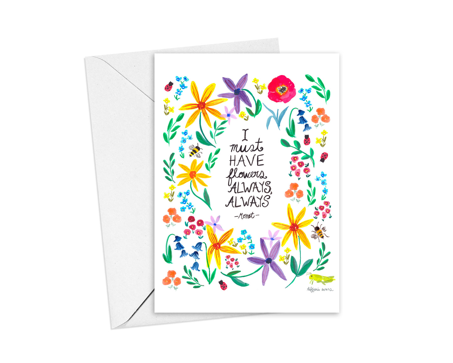 Must Have Flowers Stationery Cards