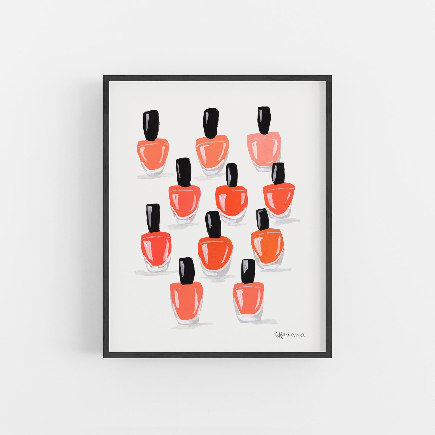 Nail Polish Art Print