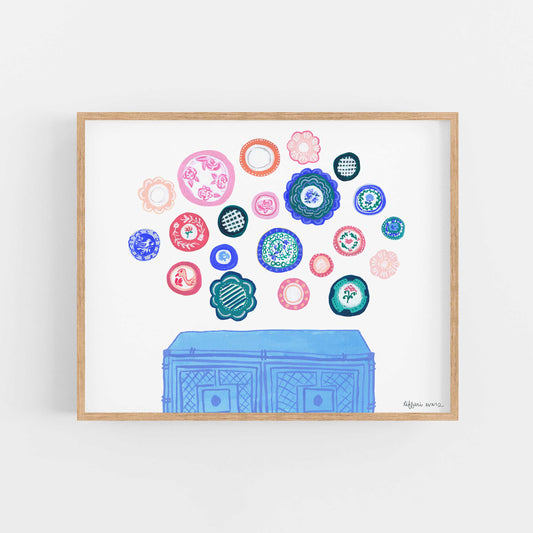 Plate Wall Art Print