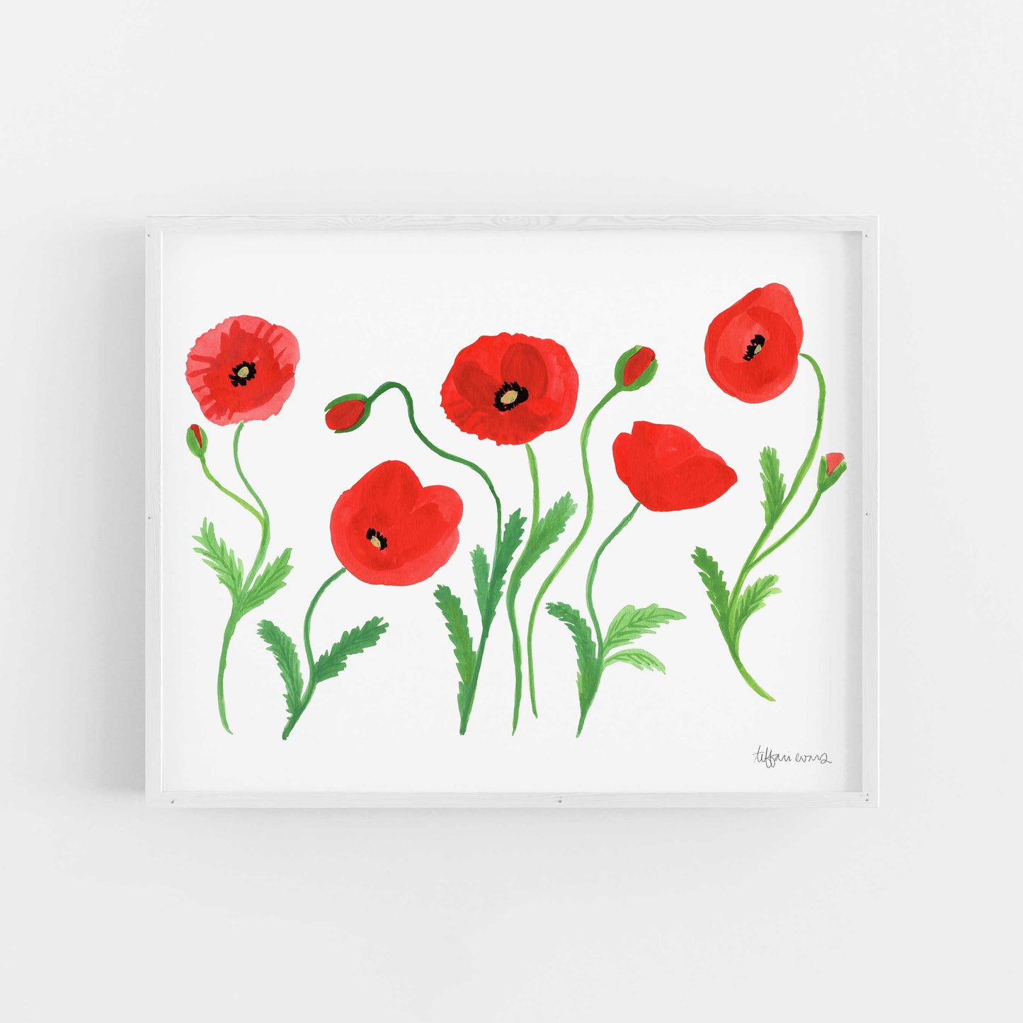 Poppies Art Print