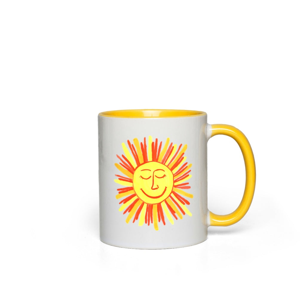 You're a Ray of F*ing Sunshine Accent Mugs