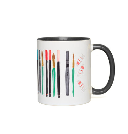 Art Materials Accent Mugs