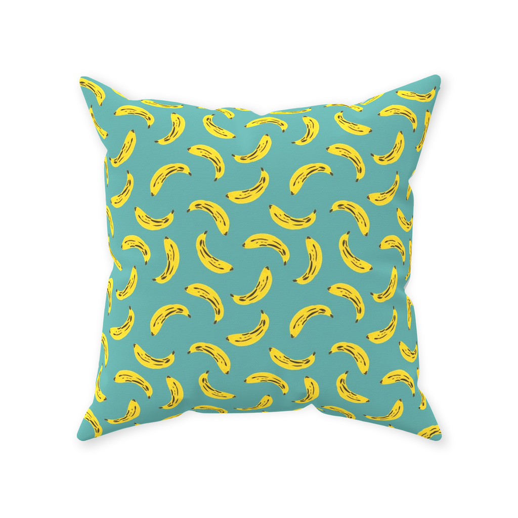 That's Bananas Throw Pillow