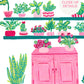 Proud Plant Lady Art Print