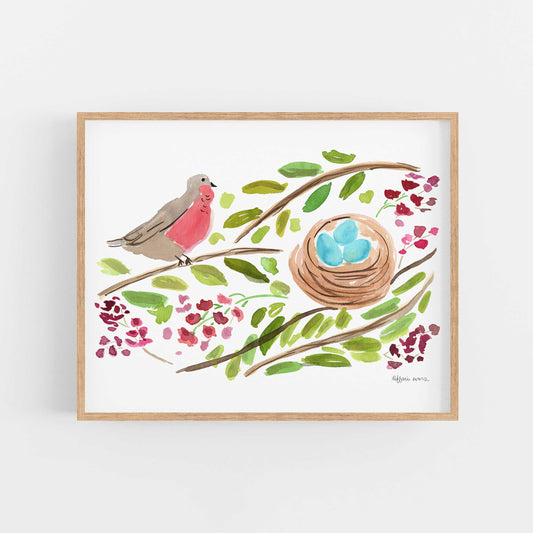 Robin Egg Blues Art Print