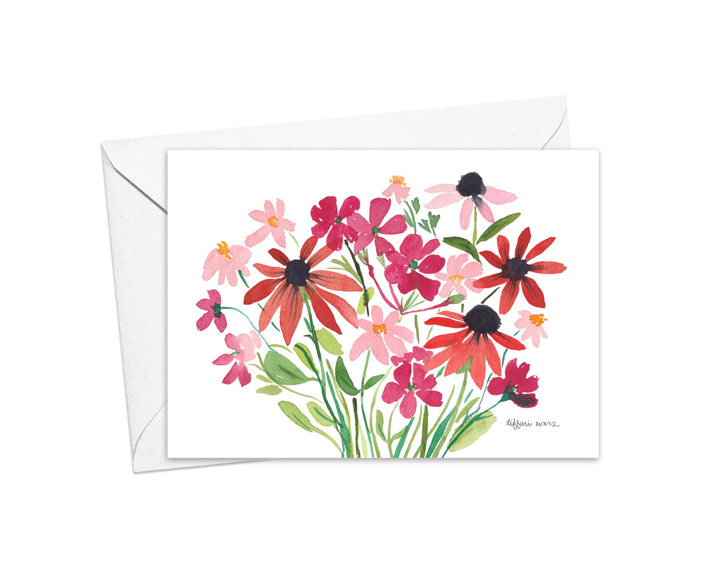 Sweet Wildflowers Stationery Cards