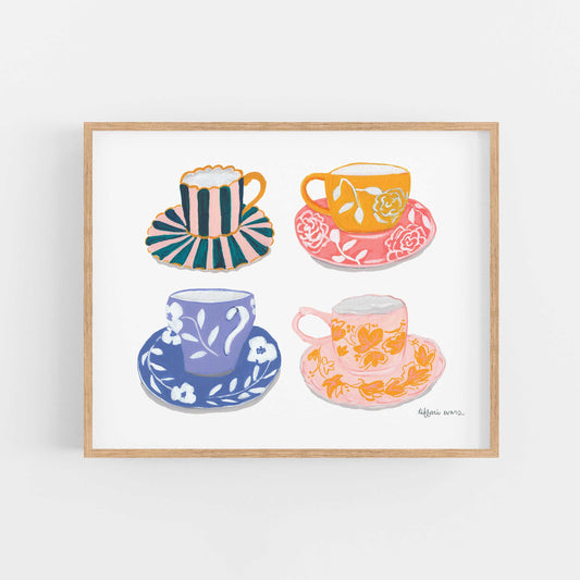 Tea Time Art Print