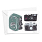 Vintage Cameras Note Cards